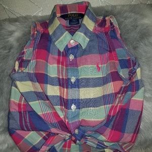 Raloh Lauren button front shirt
